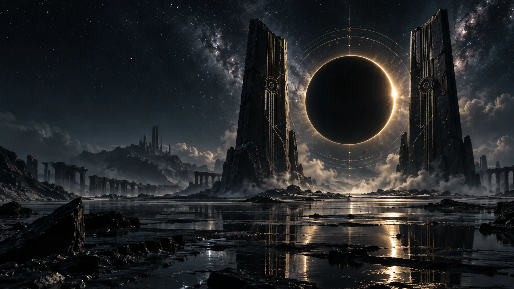 Eclipse Gate celestial artwork